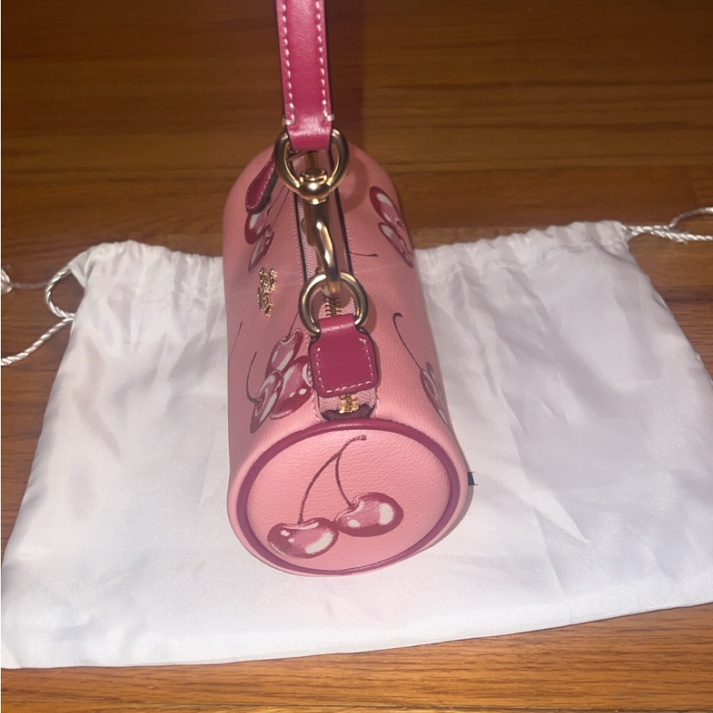 Coach Pink Cherry nolita mini barrel bag - Picture 5 of 8